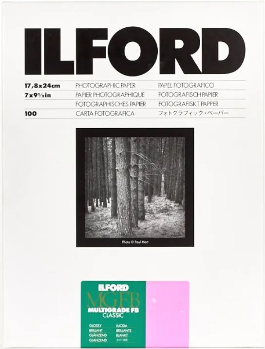 Ilford MULTIGRADE FB CLASSIC GLOSSY 1K 17.8x24cm 100