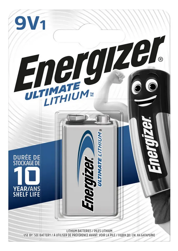 Energizer 9V/LA522 Ultimate Lithium