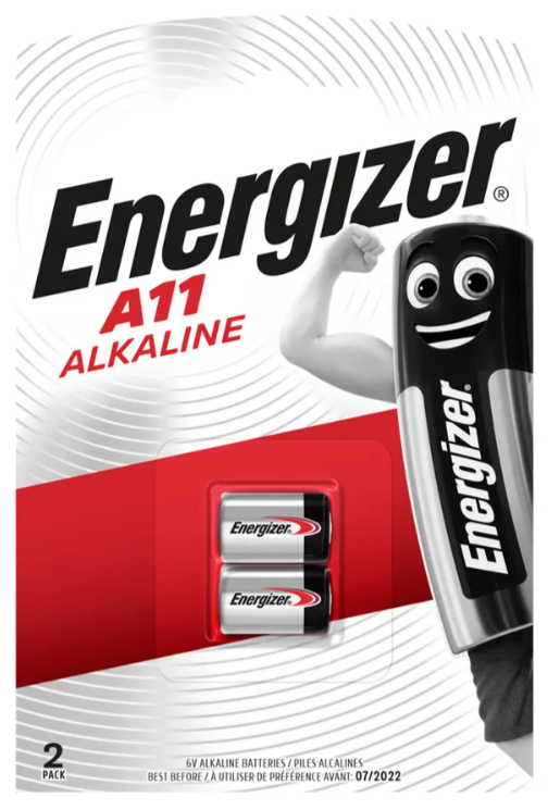 Energizer A11  (E11A) 6.0V         FSB-2