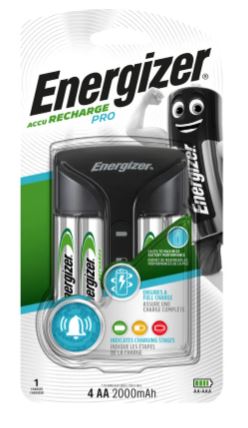 Energizer Pro Charger +4AA 2000mAh