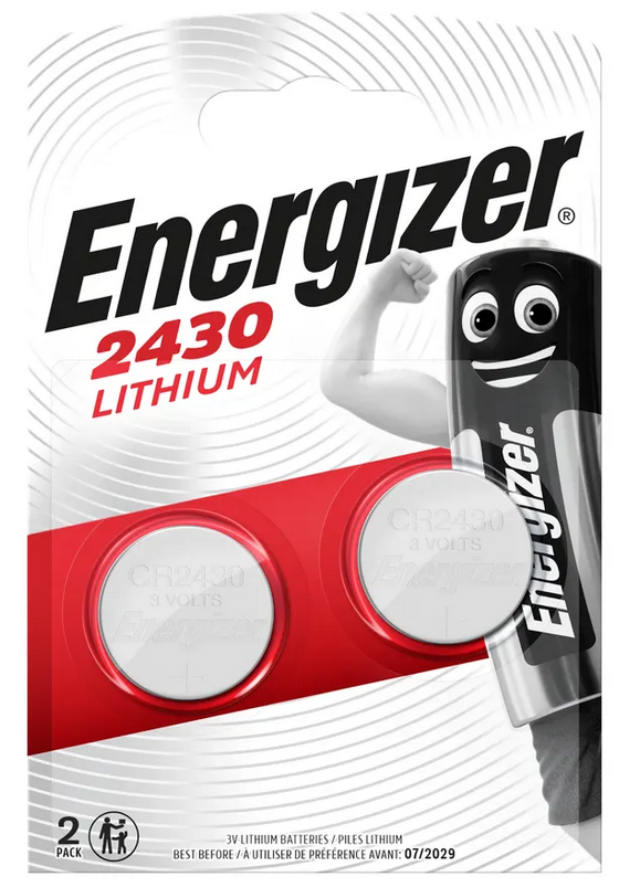 Energizer CR 2430 Lithium 3.0V     FSB-2