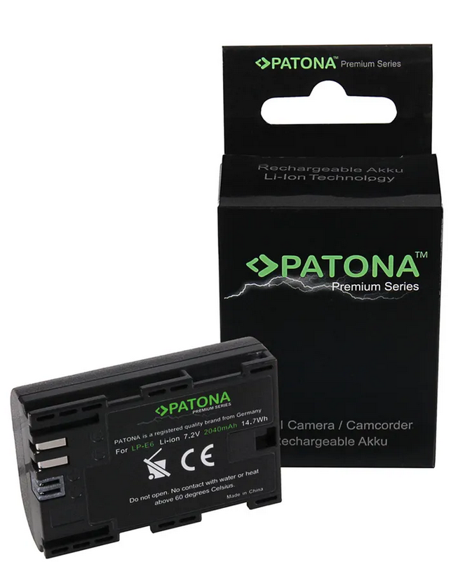 Patona Premium Batterie Canon LP-E6