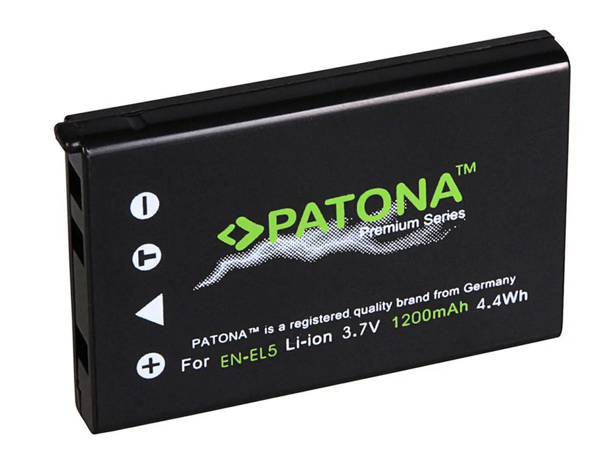 Patona Premium Batterie Nikon EN-EL5
