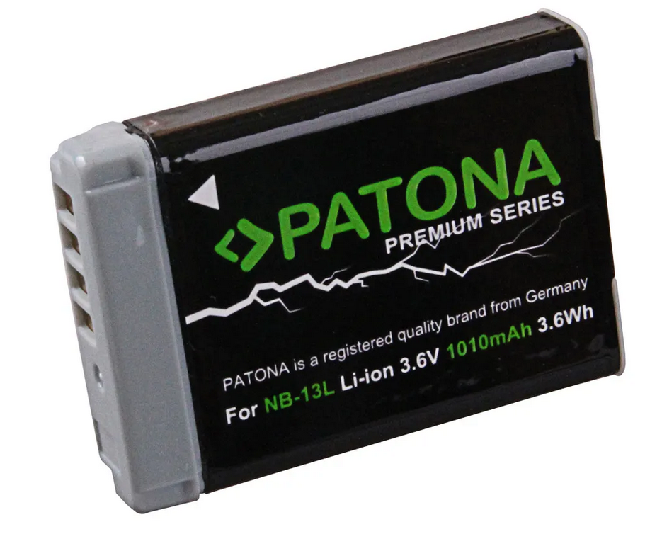 Patona Premium Batterie Canon NB-13L