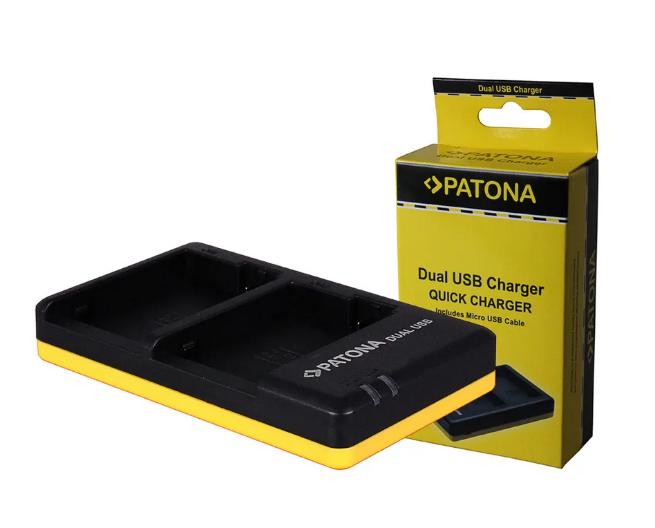 Patona Chargeur Dual USB LP-E8