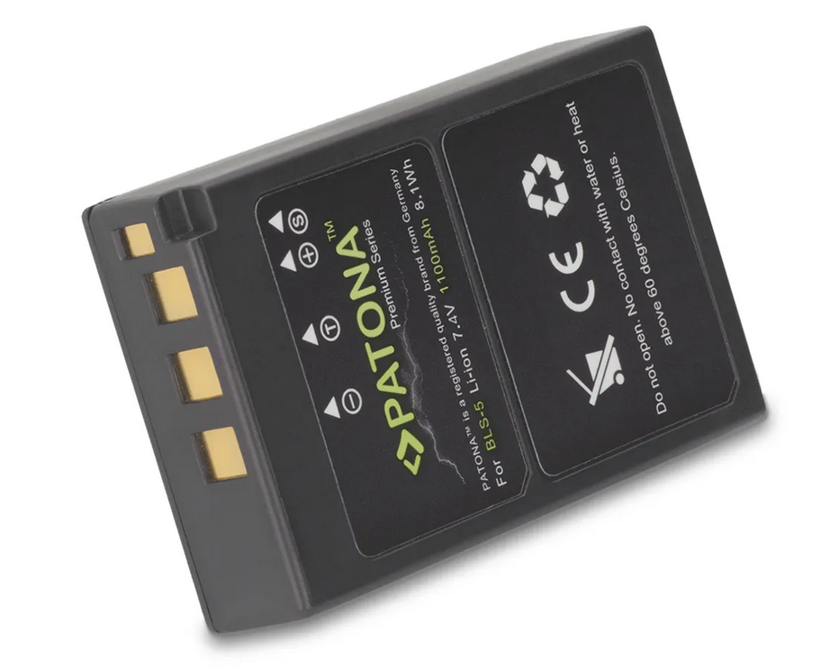 Patona Premium Batterie Olympus BLS5/50