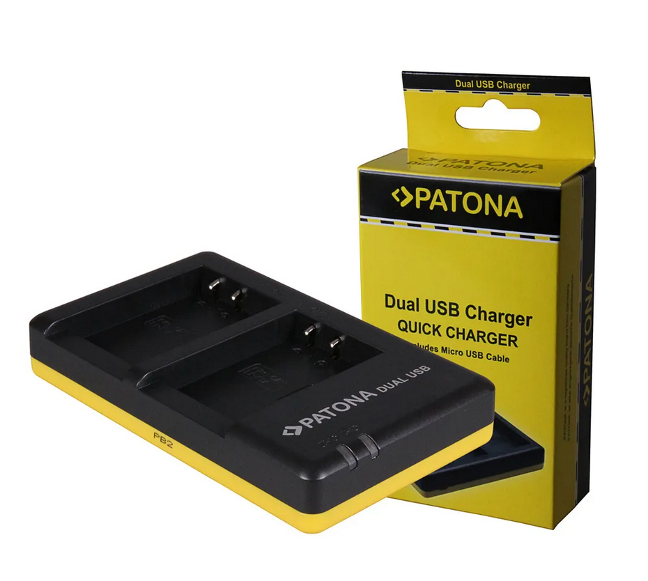 Patona Chargeur Dual USB Canon LP-E17