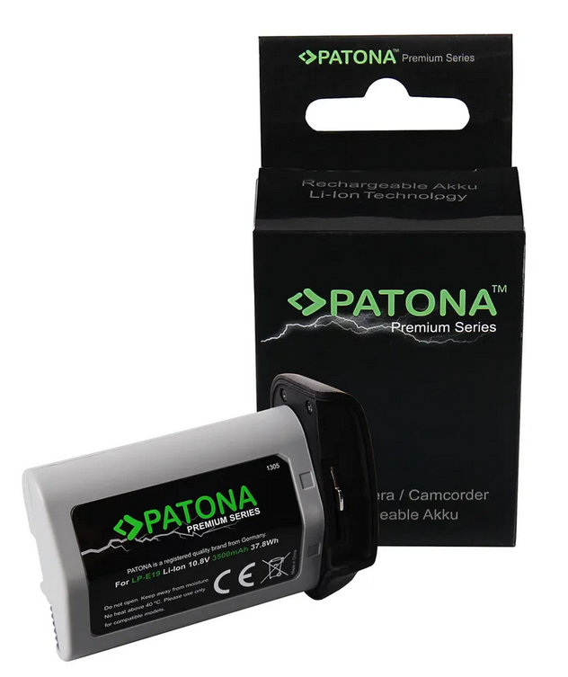 Patona Premium Batterie Canon LP-E19