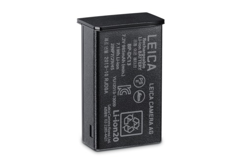 Leica Accu Lithium Ion BP-DC 13 (Leica TL) Noir Ref. 18773