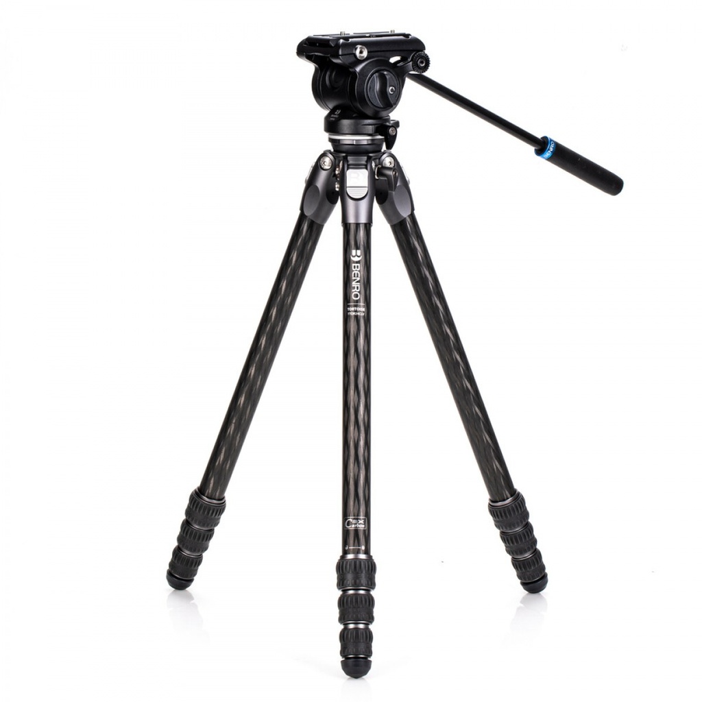 Benro TTOR24CLVS4pro Tortoise Carbon Trepied Video Kit