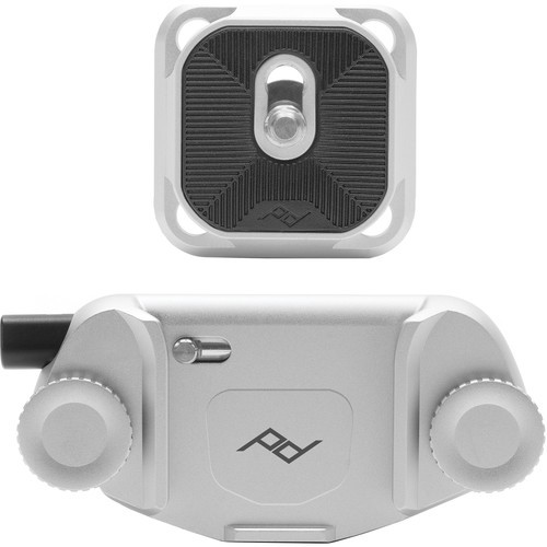Peak Design Capture® Clip&Plate - Argent