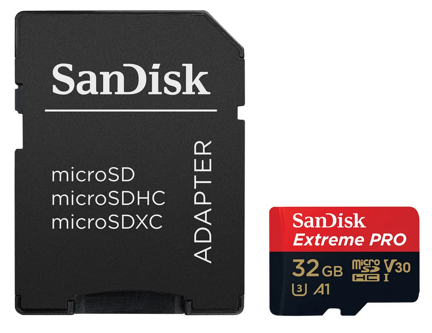 SanDisk ExtremePro microSD 100MB/s 32GB