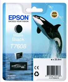 Epson P600 Ink T7608 UltraChrome Matte black