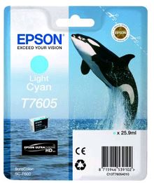 Epson P600 Ink T7605 UltraChrome Light cyan