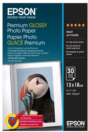 Epson Photo Premium Glossy Paper 13x18cm