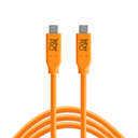 TetherPro USB-C / USB-C 4.6m/15 CUC15-ORG