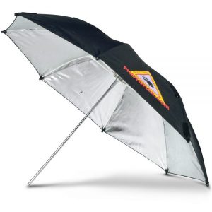 Photoflex UM-ADH30 Parapluie noir argent