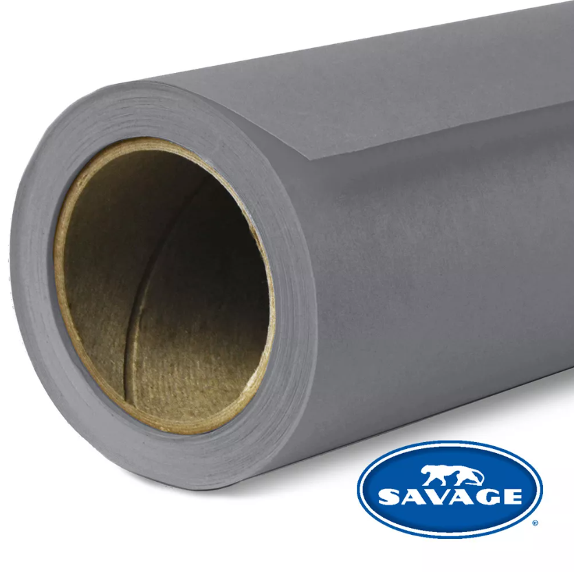 Savage SAV74-12 Smoke Grey Gray fonds studio 2,72 x 11m