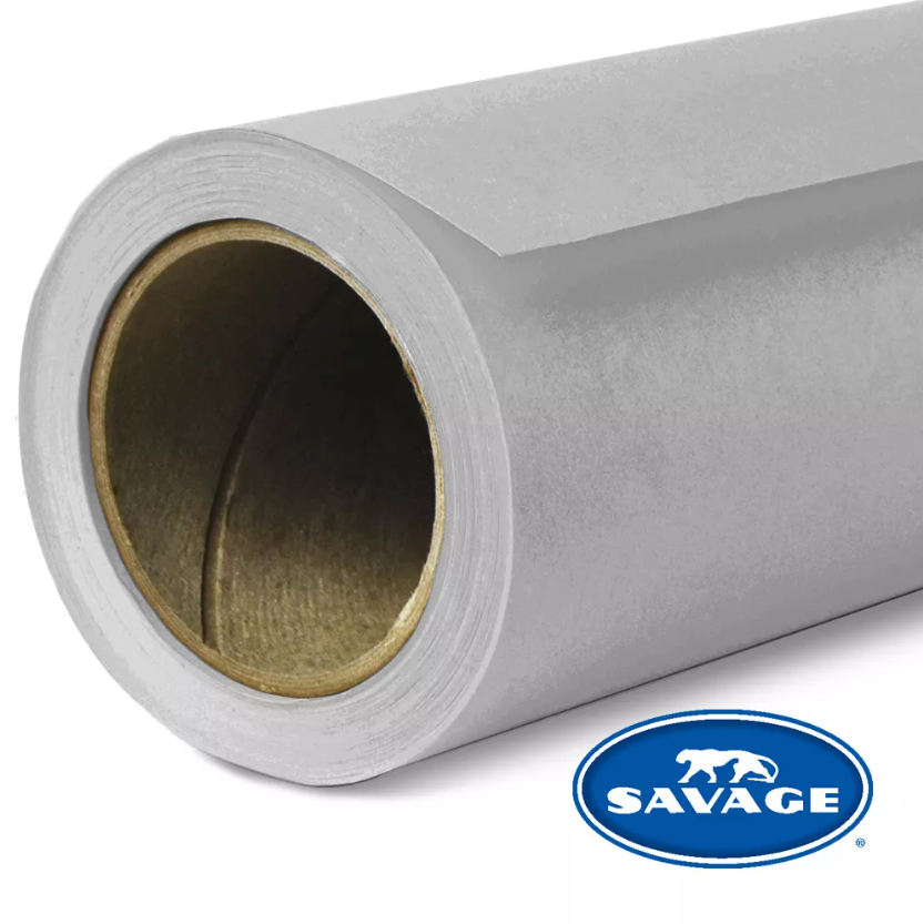 Savage SAV60-12 Focus Grey Gray fonds studio 2,72 x 11m