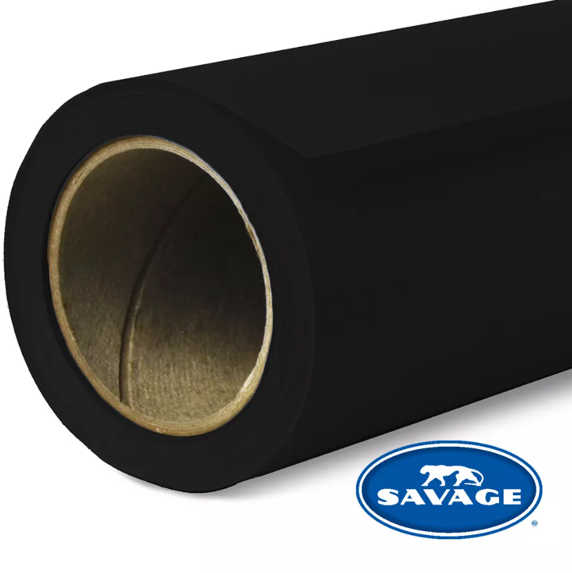 Savage SAV20-12 Super Black fonds studio 2,72 x 11m