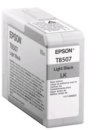 Epson P800 Ink,T8507 light black, 80ml 