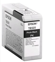 Epson P800 Ink,T8501 photo black, 80ml