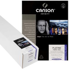 Canson Platine Fibre Rag A4 210x297mm 25 feuilles
