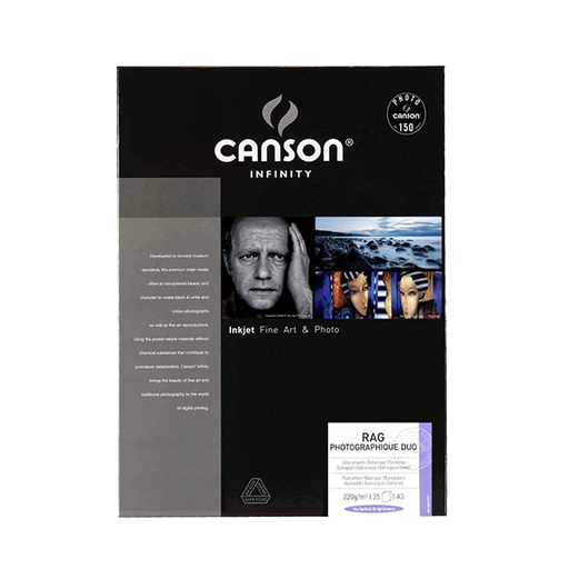Canson Rag Photographique Duo A3 297x420mm 25 Bl