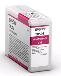 Epson P800 Ink,T8503 Vivid magenta, 80ml 