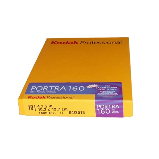 Kodak PORTRA 160 4 x 5 - 10 feuilles