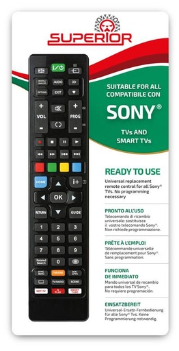 Telecommande de remplacement TV Sony