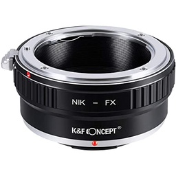 K&F Concept Adapter Fuji X objectif Nikon