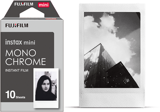 Fujifilm Instax Mini 10 Sheets Monochrome