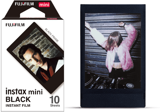 Instax Mini 10 Sheets Black Frame