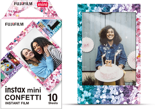 Instax Mini 10 Blatt Confetti
