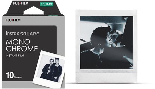 Fujifilm Instax Square 10 Sheets Monochrome