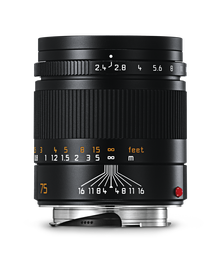 Leica SUMMARIT-M 1:2,4/75mm Noir