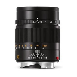 Leica 90/2.4 M noir