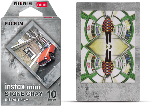 Instax Mini 10 Sheets Stone Gray