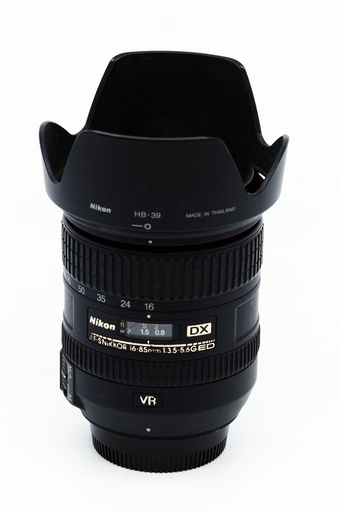 OCCASION NIKON 16-85mm 3,5-5,6 AFS VR DX