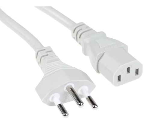 Diggelmann Câble d'alimentation 1m gris