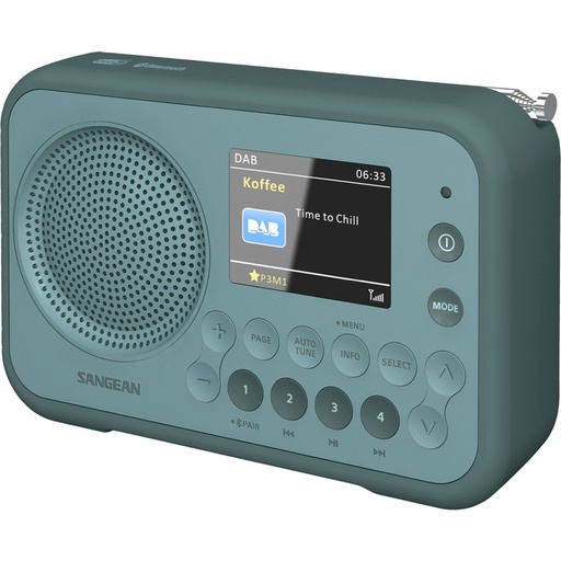 Sangean DPR-76 BT LIGHT BLUE