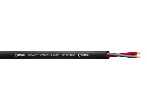 CORDIAL CLS 215 FRNC câble haut-parleur 2x1.5mm2