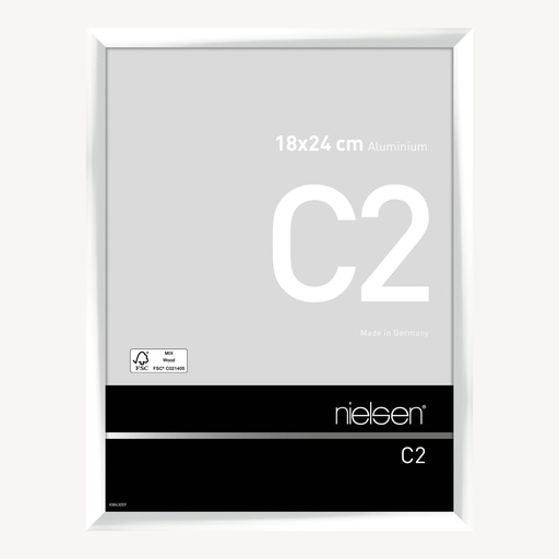 Nielsen C2 18x24cm Blanc Brillant
