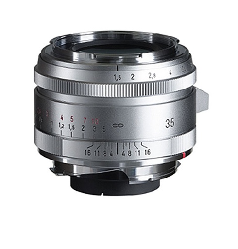 VOIGTLANDER Vintage 35mm 1.5 VM II Asph Silver