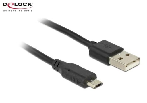 Delock Câble USB 2.0 USB A - Micro-USB B 1.5 m