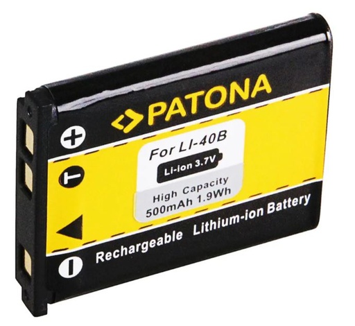 Patona Batterie Nikon EN-EL10 Olympus LI-40B/LI-42B/XS-70 Pentax DLI-63 Fuji NP-45