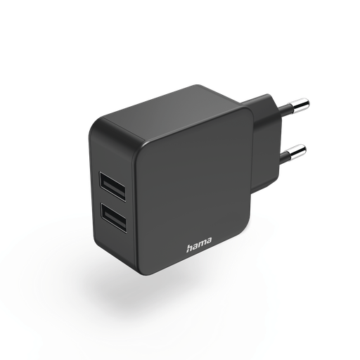 Hama Chargeur, 2 ports USB, 12 W