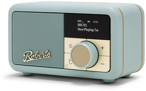 Roberts Revival Petite 2 DAB+ Radio - duck egg blue