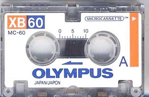 Olympus 3xMiniCassette Audio K7 XB60mn